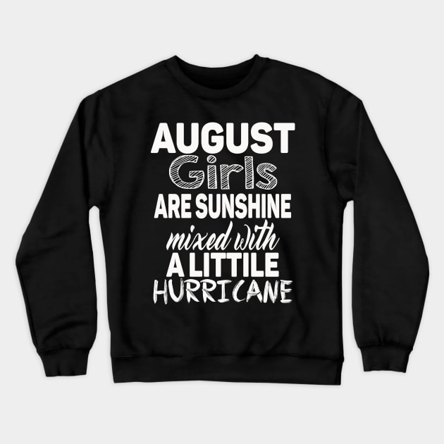 August Girls Crewneck Sweatshirt by Dojaja